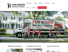 Tablet Screenshot of fewmoves.com